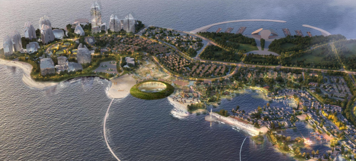 云顶集团乐成中标中南置地唐山湾风情小镇项目设计