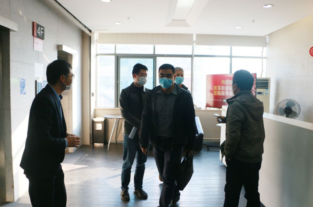 万众一心，，，，，携手抗疫 | 筼筜街道主任苏克一行莅临云顶集团指导复工情形